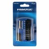 Rawlplug Screwdriver Bits Set 25 Mm + Adapter (Size: Ph1, Ph2, Ph3, Pz1, Pz2, Pz3, T20, T30, H4, Adapter 60 Mm) RT0-BIT-SET1